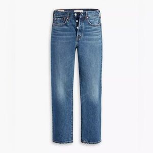 Levi's Wedgie Straight Blue Jeans 32x28